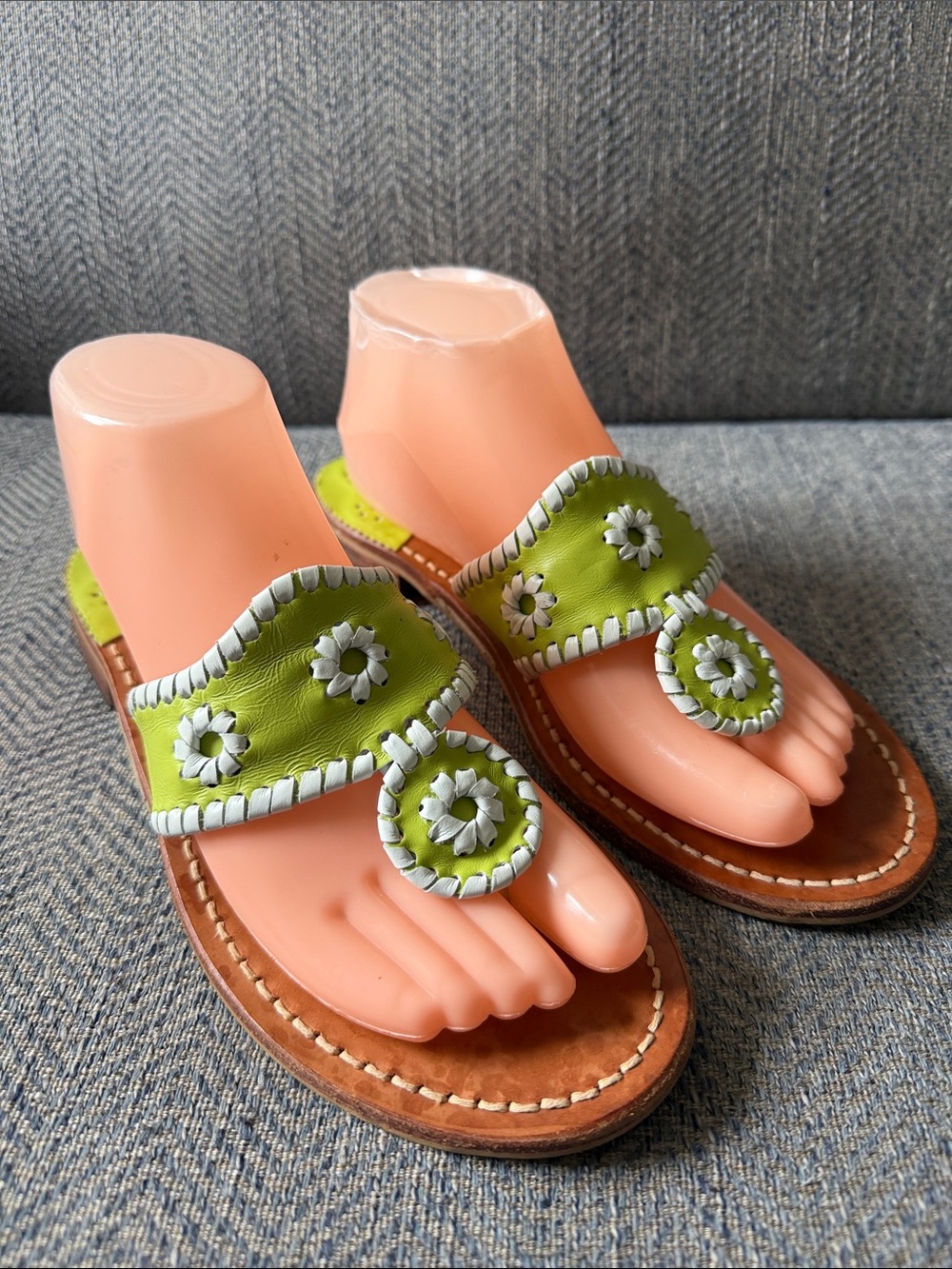 Jack Rogers Flat Sandals Size: 8W